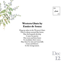 Load image into Gallery viewer, Digital Downloads (JPG) - Daak Poetry Calendar