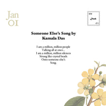Load image into Gallery viewer, Digital Downloads (JPG) - Daak Poetry Calendar