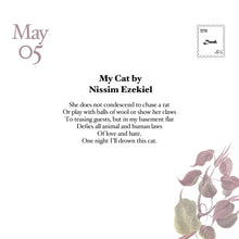 Load image into Gallery viewer, Digital Downloads (JPG) - Daak Poetry Calendar