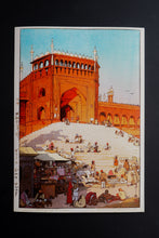 Load image into Gallery viewer, Daak Art Print - Jama Masjid Delhi by Hiroshi Yoshida