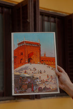 Load image into Gallery viewer, Daak Art Print - Jama Masjid Delhi by Hiroshi Yoshida