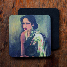 Load image into Gallery viewer, The Women of Amrita Sher-Gil - Daak Coaster Set of 4 Paintings