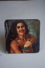 Load image into Gallery viewer, The Women of Amrita Sher-Gil - Daak Coaster Set of 4 Paintings