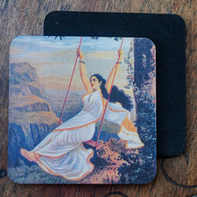Load image into Gallery viewer, The Women of Raja Ravi Varma - Daak Coaster Set of 4 Paintings