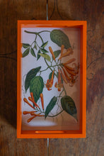 Load image into Gallery viewer, Daak Floral Tray - In Orange