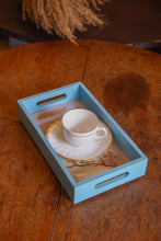 Load image into Gallery viewer, Daak Floral Tray - In Blue
