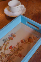 Load image into Gallery viewer, Daak Floral Tray - In Blue