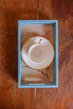 Load image into Gallery viewer, Daak Floral Tray - In Blue