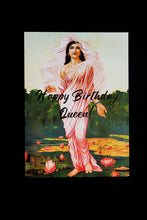 Load image into Gallery viewer, Daak Cheeky Postcard- Birthday Greetings for a Queen