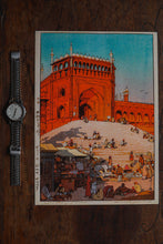 Load image into Gallery viewer, Daak Art Print - Jama Masjid Delhi by Hiroshi Yoshida