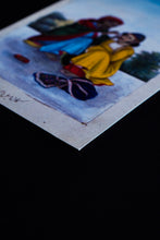 Load image into Gallery viewer, Daak Art Print - An Ear-Cleaner Attending to a Man's Ear by Unnamed Delhi Painter