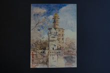 Load image into Gallery viewer, Daak Art Print - The Akalis' Tower, Amritsar, Panjab by William Carpenter