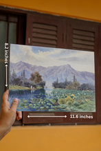 Load image into Gallery viewer, Daak Art Print - Dal Lake by Colonel George Strahan