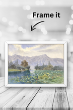 Load image into Gallery viewer, Daak Art Print - Dal Lake by Colonel George Strahan