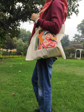Load image into Gallery viewer, Daak x Blaft - Tamil Pulp Tote- Detective Lady
