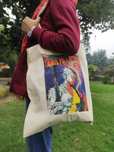 Load image into Gallery viewer, Daak x Blaft - Tamil Pulp Tote -  Cyborg Lady