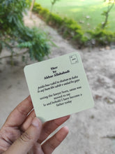 Load image into Gallery viewer, Daak Fridge Magnet - Sher by Akbar Allahabadi