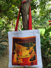 Load image into Gallery viewer, Sindbad The Sailor Tote Bag - Painting by Abanindranath Tagore