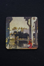 Load image into Gallery viewer, Daak Fridge Magnet - Udaipur Castle by Hiroshi Yoshida