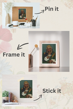 Load image into Gallery viewer, Daak Art Print - Martaba, a Kashmiree Nautch Girl by Valentine Cameron Prinsep