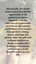 Load image into Gallery viewer, Daak Postcard Box - Women's Stories from the Subcontinent