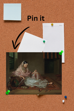 Load image into Gallery viewer, Daak Art Print - Indian Girl with a Hookah by Francesco Renaldi