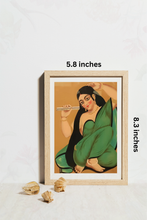 Load image into Gallery viewer, Daak Art Print - Bibi (Sundari Painting) by Anonymous