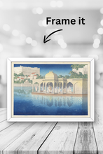 Load image into Gallery viewer, Daak Art Print - Prayers at Sunset, Udaipur by Charles W. Bartlett