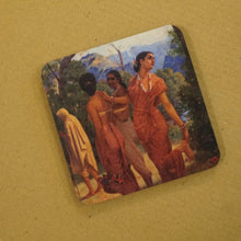 Load image into Gallery viewer, The Women of Raja Ravi Varma - Daak Coaster Set of 4 Paintings
