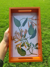 Load image into Gallery viewer, Daak Floral Tray - In Orange