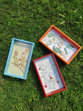 Load image into Gallery viewer, Daak Floral Tray - In Orange