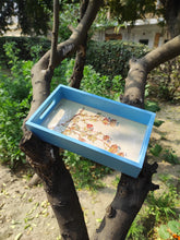 Load image into Gallery viewer, Daak Floral Tray - In Blue