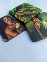 Load image into Gallery viewer, The Women of Amrita Sher-Gil - Daak Coaster Set of 4 Paintings
