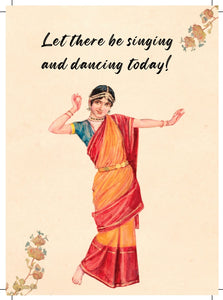 Daak Cheeky Postcard- For the One Who Loves to Dance