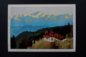 Daak Art Print- Morning of Darjeeling by Hiroshi Yoshida