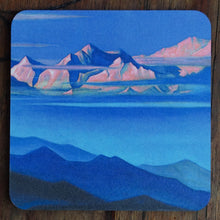 Load image into Gallery viewer, Nicholas Roerich-Daak Coaster Set of 4 Paintings
