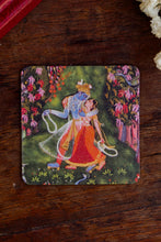 Load image into Gallery viewer, Daak Fridge Magnet - Radha Krishna
