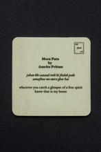 Load image into Gallery viewer, Daak Fridge Magnet - Mera Pata by Amrita Pritam
