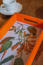 Load image into Gallery viewer, Daak Floral Tray - In Orange
