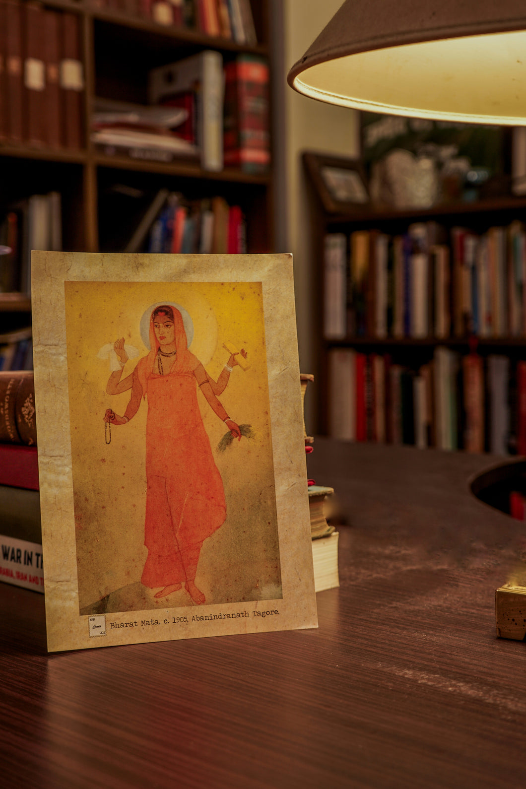 'Bharat Mata' by Abanindranath Tagore - Daak Art Print