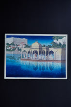 Load image into Gallery viewer, Daak Art Print - Prayers at Sunset, Udaipur by Charles W. Bartlett
