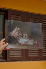 Load image into Gallery viewer, Daak Art Print - Indian Girl with a Hookah by Francesco Renaldi
