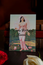 Load image into Gallery viewer, Daak Cheeky Postcard- Birthday Greetings for a Queen
