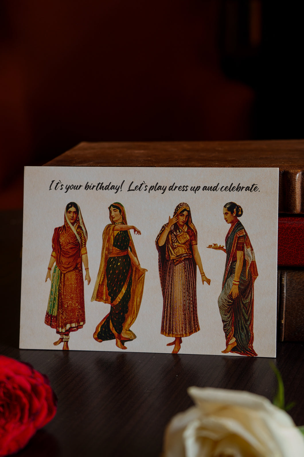 Daak Cheeky Postcard- Birthday Greetings For the One Who Loves Dressing Up