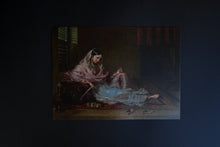 Load image into Gallery viewer, Daak Art Print - Indian Girl with a Hookah by Francesco Renaldi
