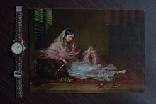 Load image into Gallery viewer, Daak Art Print - Indian Girl with a Hookah by Francesco Renaldi
