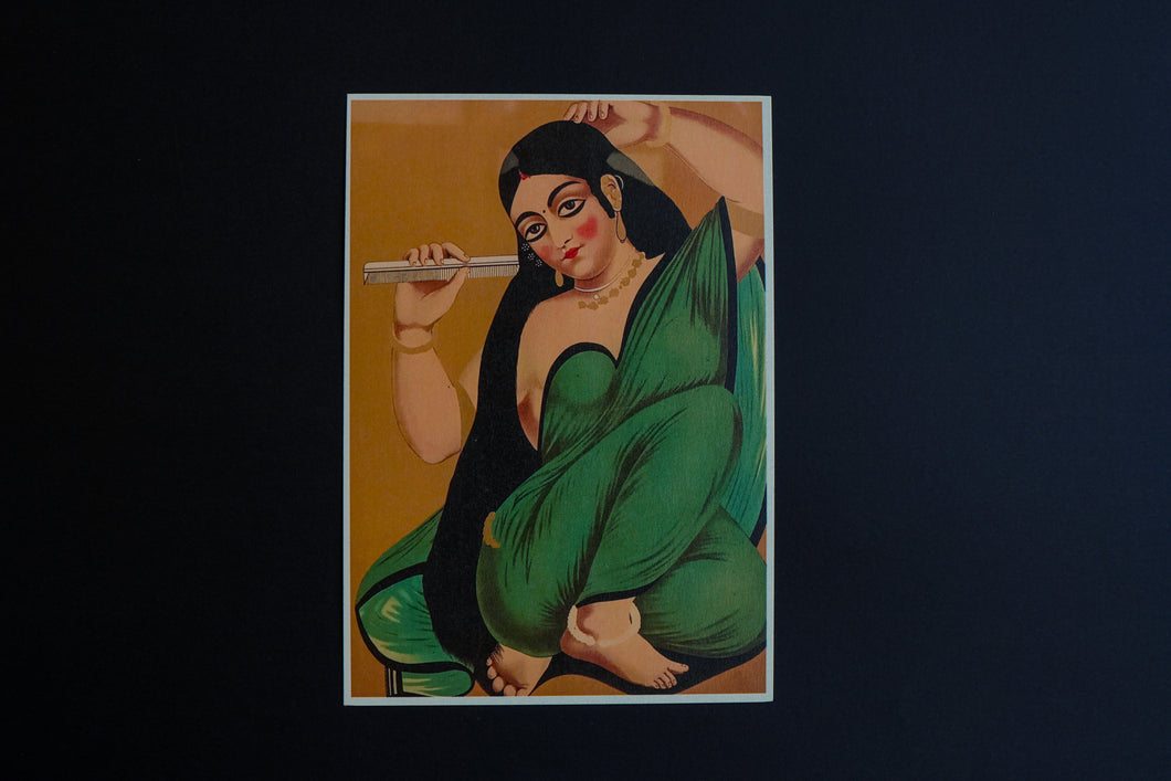 Daak Art Print - Bibi (Sundari Paninting) by Anonymous