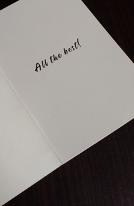 Daak Greeting Card - All the Best, Good luck!
