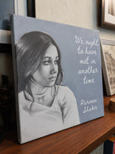 Load image into Gallery viewer, Daak Parveen Shakir Canvas Wall Art by Shalini Jha
