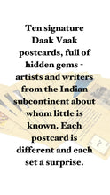 Load image into Gallery viewer, Daak Postcards (Set of 10 loose postcards)
